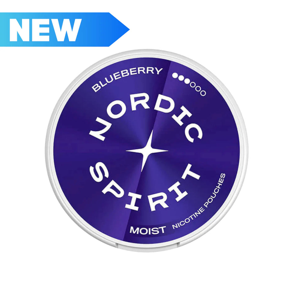 Blueberry Nicotine Pouches by Nordic Spirit