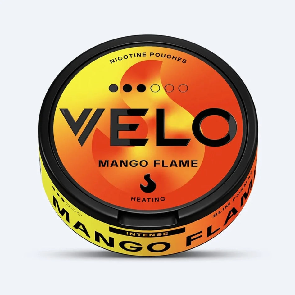 Mango Flame Nicotine Pouches by Velo