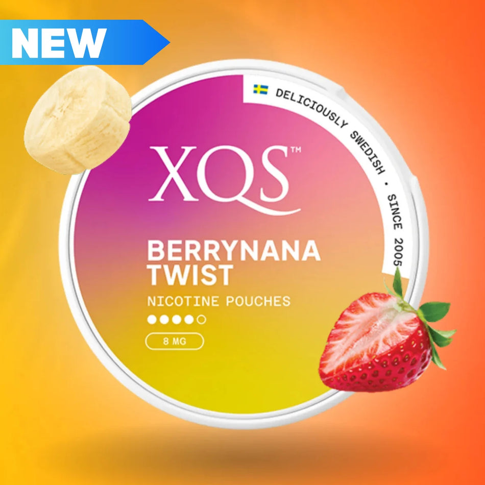 Berrynana Twist Nicotine Pouches by XQS (8mg)