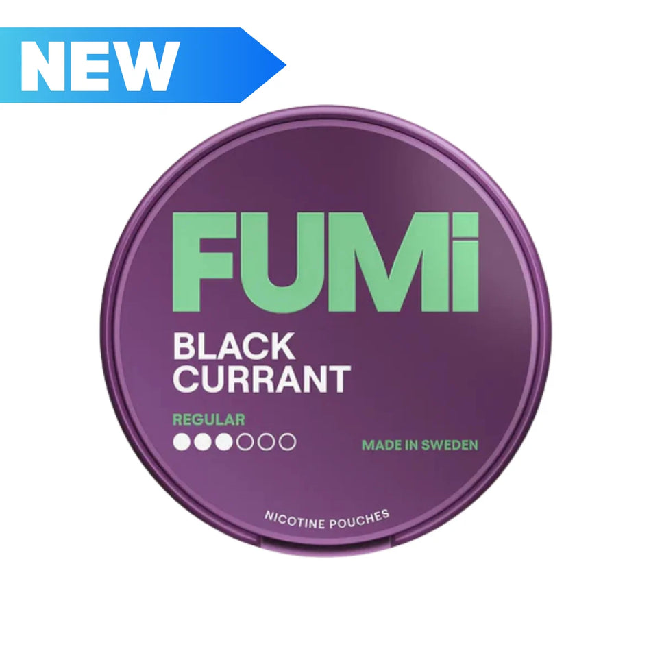 Blackcurrant Nicotine Pouches by Fumi (4mg)