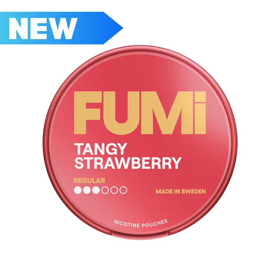 Tangy Strawberry Nicotine Pouches by Fumi (4mg)
