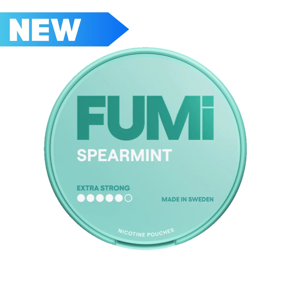 Spearmint Nicotine Pouches by Fumi (15mg)