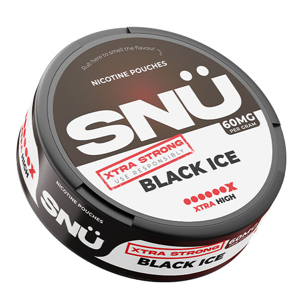 Black Ice by SNU Nicotine Pouches (60mg)