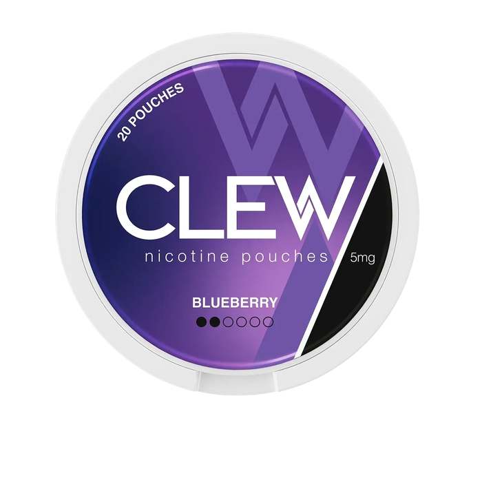 Blueberry - CLEW Nicotine Pouches (5mg)