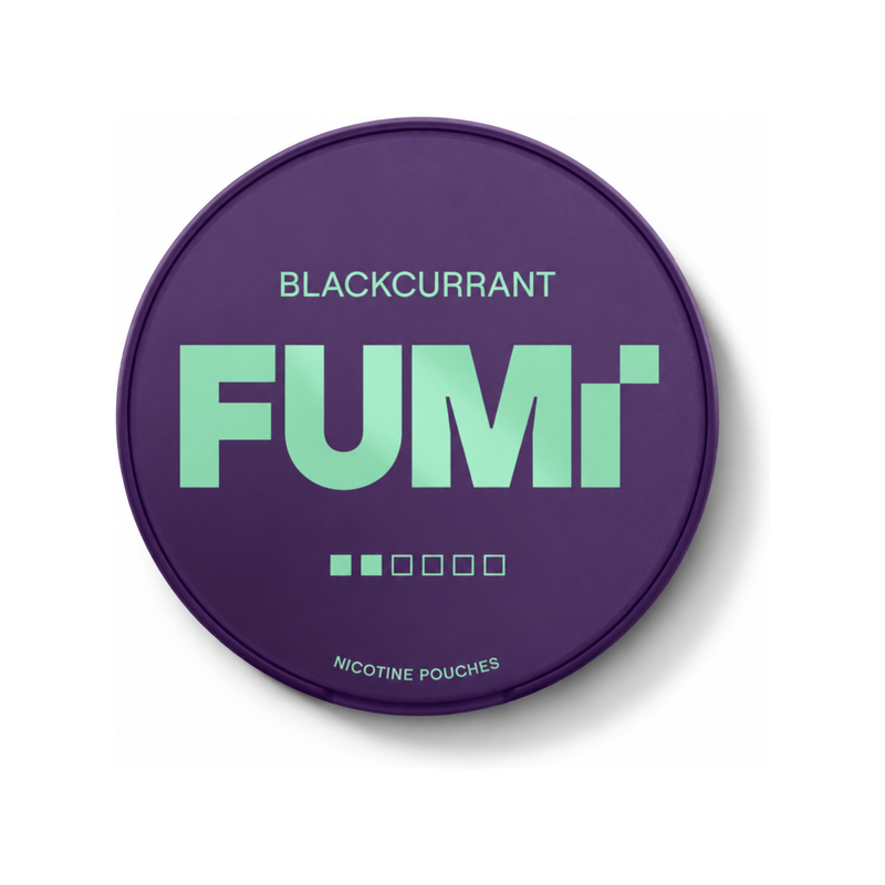 Blackcurrant Nicotine Pouches by Fumi (4mg)