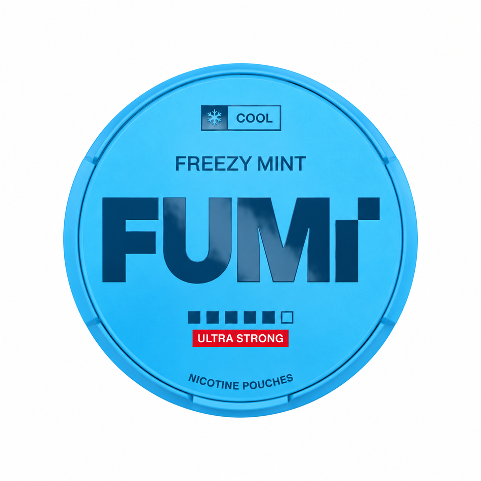 Freezy Mint Nicotine Pouches by Fumi (15mg)