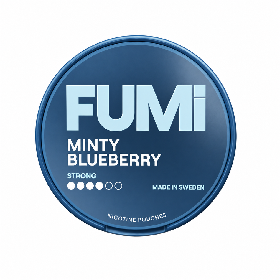 Minty Blueberry Nicotine Pouches by Fumi (8mg)