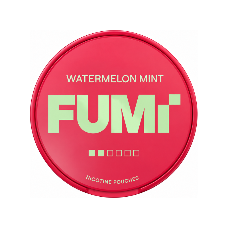 Watermelon Mint Nicotine Pouches by Fumi (4mg)