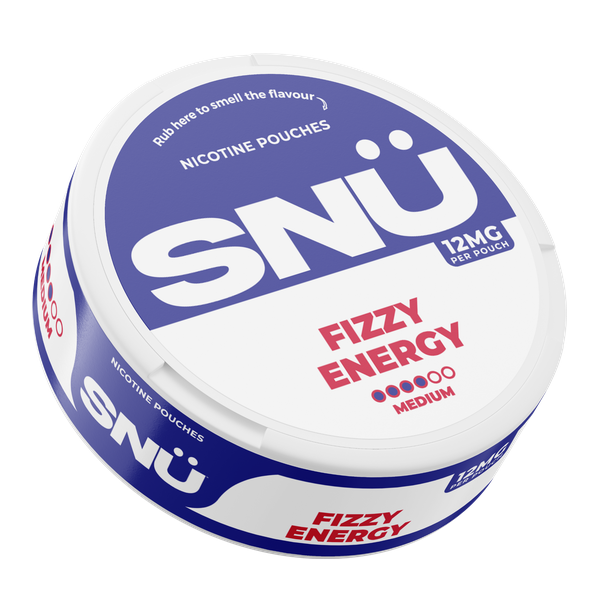 Fizzy Energy by SNU Nicotine Pouches (12mg)