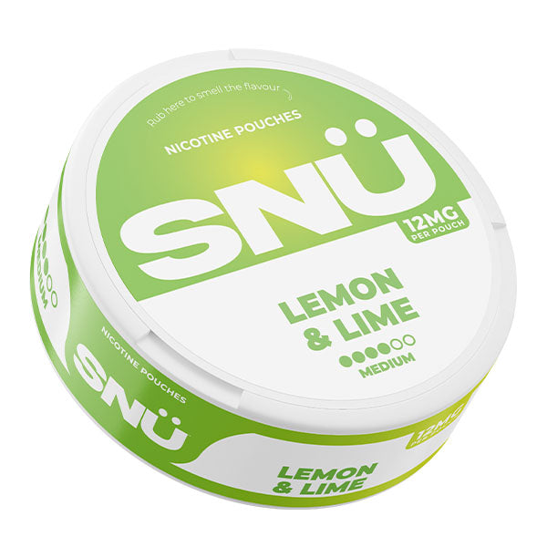 Lemon Lime by SNU Nicotine Pouches (12mg)
