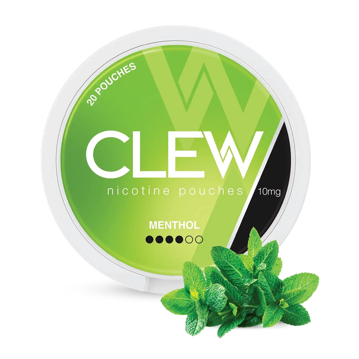 Menthol - CLEW Nicotine Pouches (10mg)