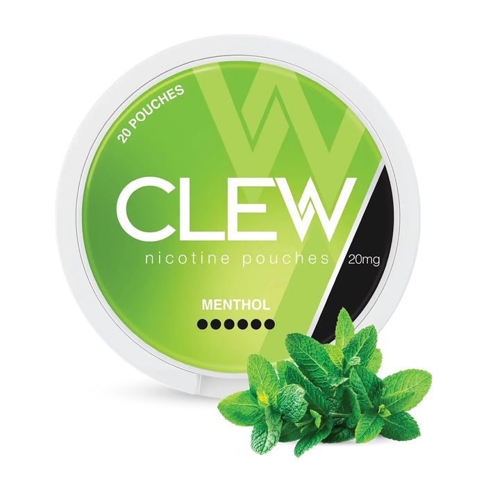 Menthol - CLEW Nicotine Pouches (20mg)
