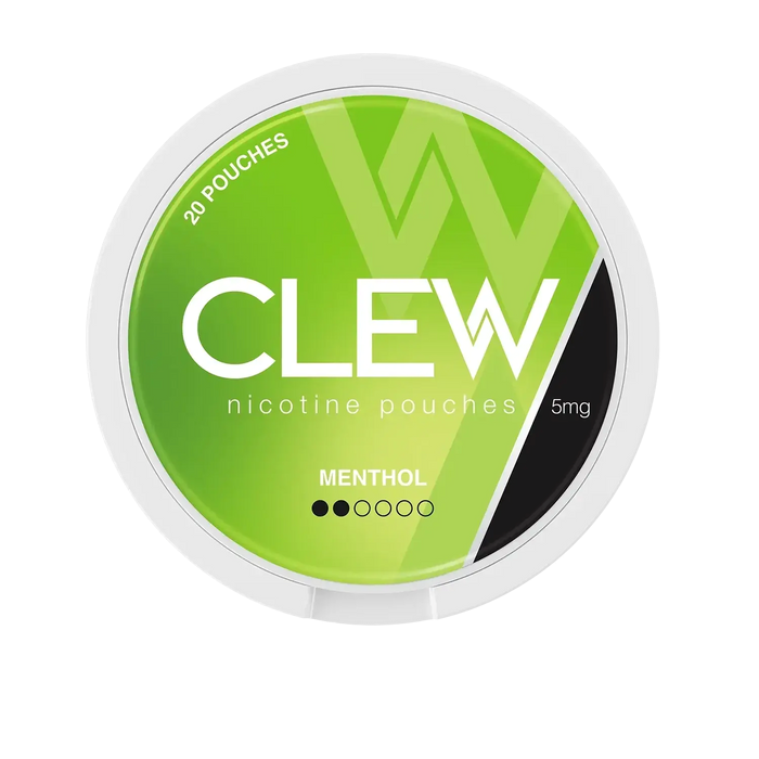 Menthol - CLEW Nicotine Pouches (5mg)