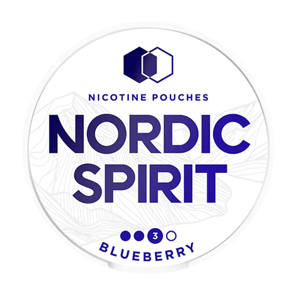 Blueberry Nicotine Pouches by Nordic Spirit (6mg)