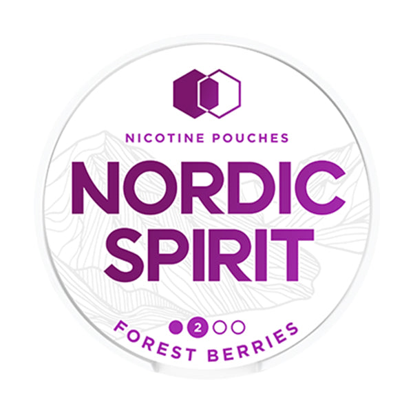 Forest Berries Nicotine Pouches by Nordic Spirit (6mg)