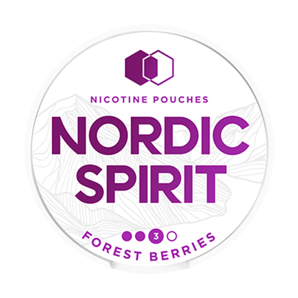 Forest Berries Nicotine Pouches by Nordic Spirit (9mg)