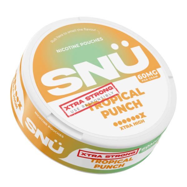 Tropical Punch by SNU Nicotine Pouches (60mg)