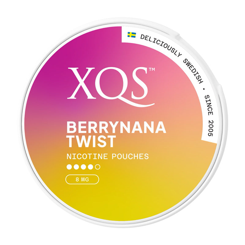Berrynana Twist Nicotine Pouches by XQS