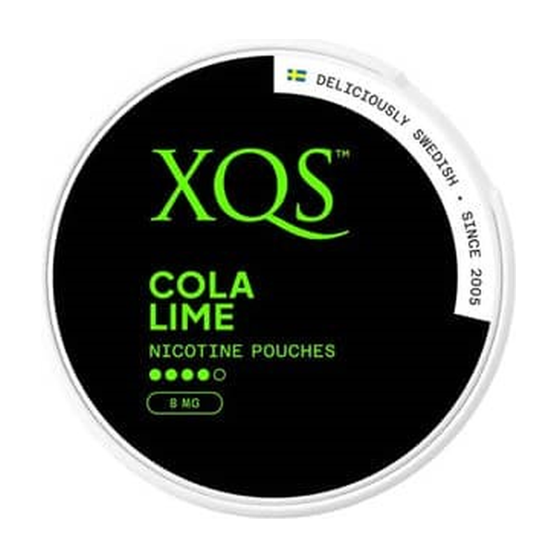 Cola Lime Nicotine Pouches by XQS