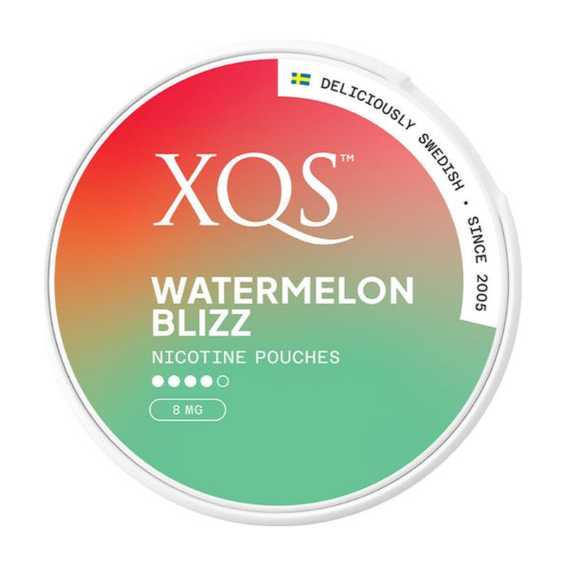 Watermelon Blizz Nicotine Pouches by XQS