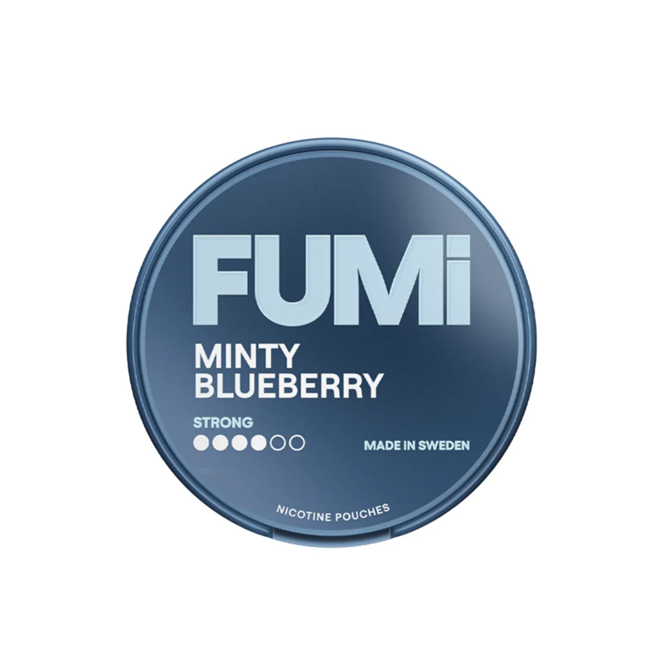 Minty Blueberry Nicotine Pouches by Fumi