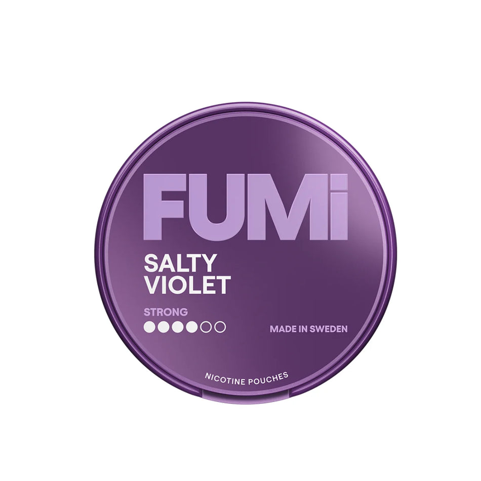 Salty Violet Nicotine Pouches by Fumi