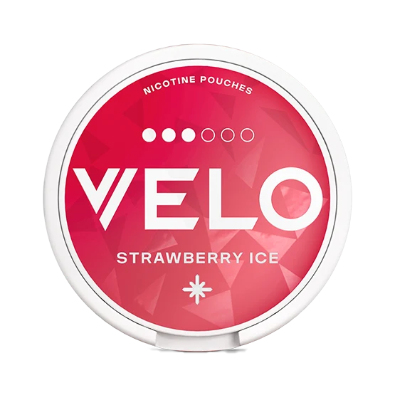 Strawberry Ice Nicotine Pouches by Velo (10mg)