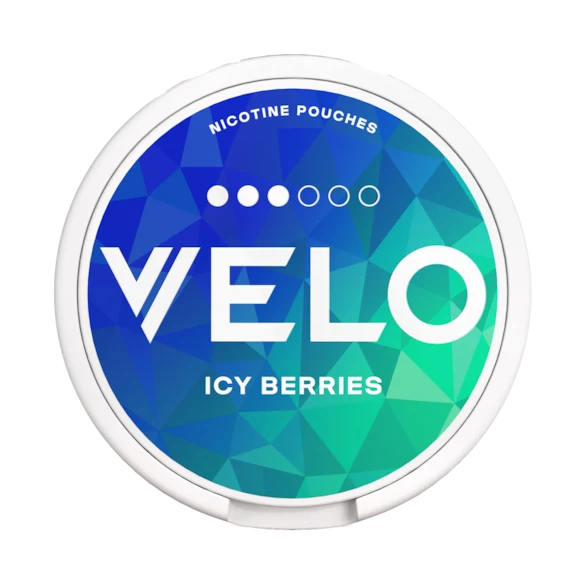 Icy Berries Nicotine Pouches by Velo (10mg)