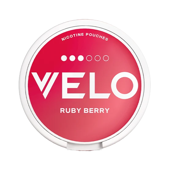 Ruby Berry Nicotine Pouches by Velo (10mg)